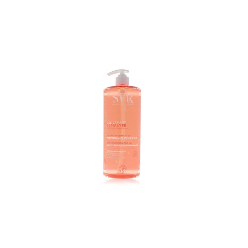 SVR Topialyse Gel Limpiador Antisequedad Sin Jabon 1L