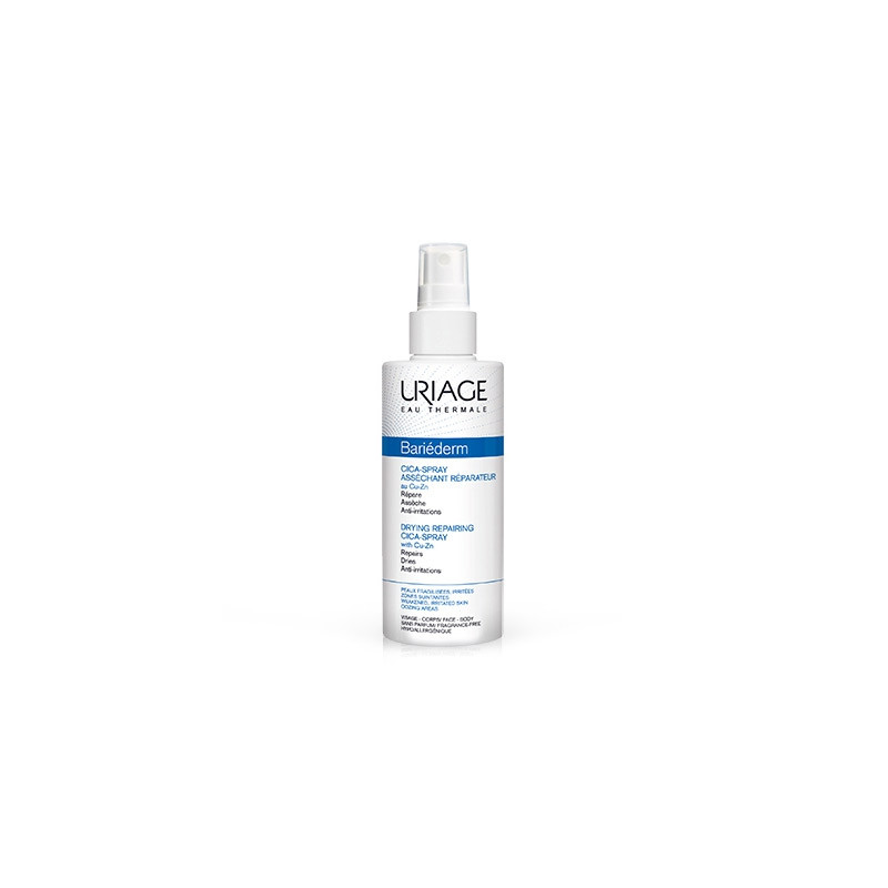 Uriage Bariederm cica-spray secante reparador piel atópica 100ml