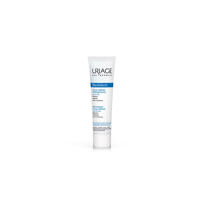 Uriage Bariederm cica-crema reparadora piel atópica 40ml
