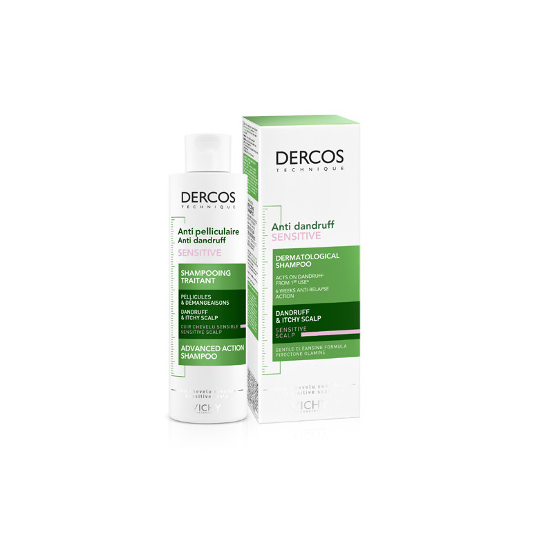 Vichy Dercos Anticaspa Sensitive Champu Cabello Sensible 200ml