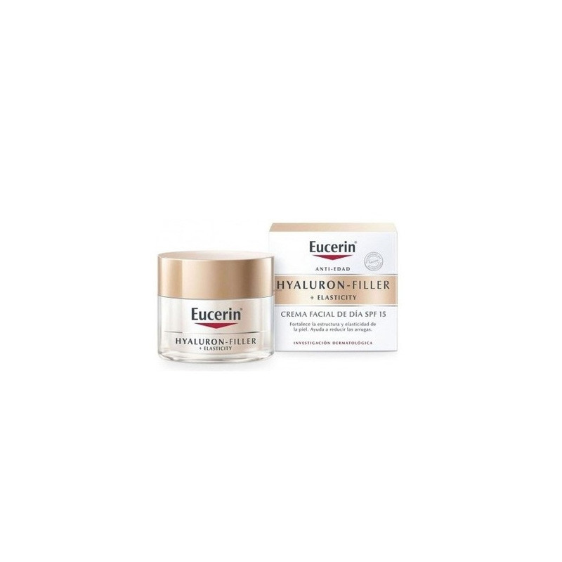 Eucerin Hyaluron-Filler + Elasticity Crema Dia Spf15 50ml