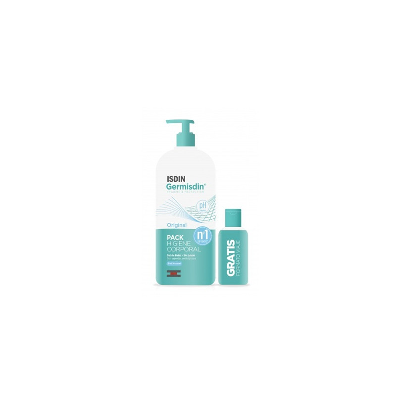 Germisdin Original Gel de Baño sin Jabon 1l + Formato Viaje 100ml