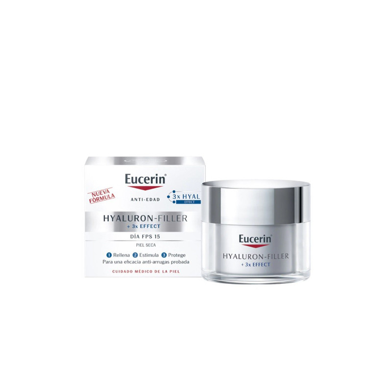 Eucerin Hyaluron Filler Crema Antiedad Dia Spf 15 P/Seca 50ml