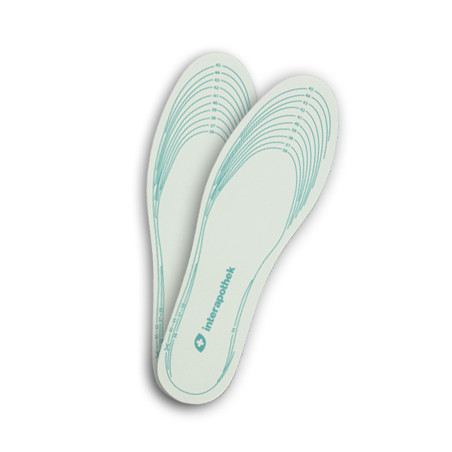 Interapothek Plantillas de espuma de látex 36-45 recortable 2 uds