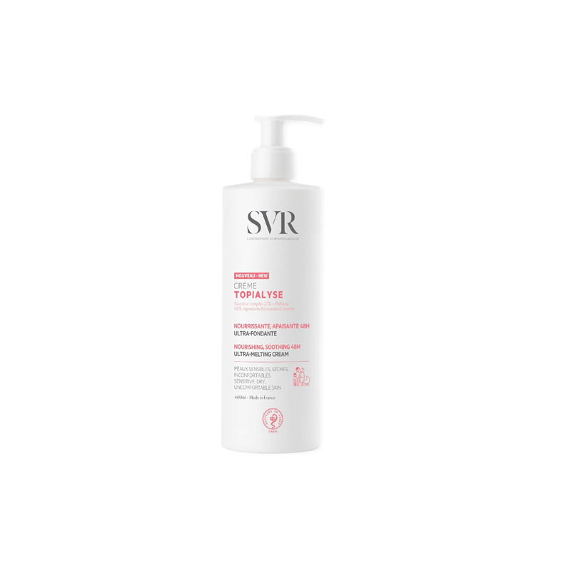 SVR Topialyse Crema Cuidado Nutritivo Antisequedad P/Seca 400ml