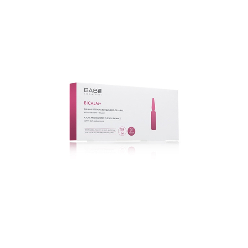Babe Bicalm+ solucion hidratante calmante 10 ampollas
