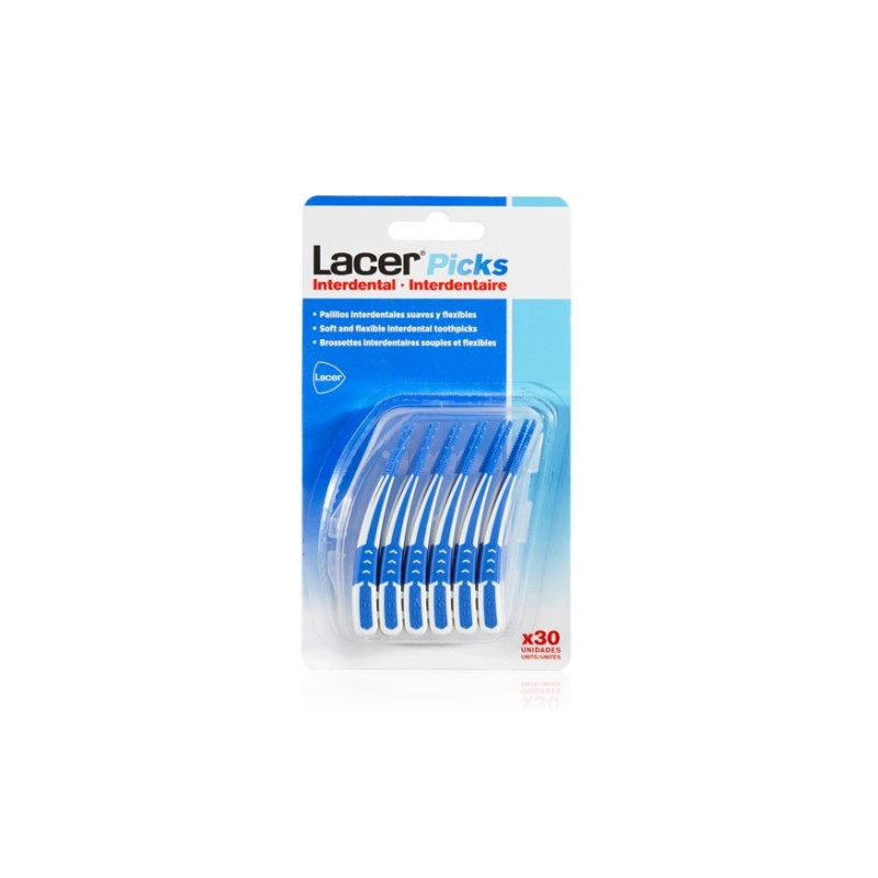 Lacer Picks Palillos Interdentales 30 Uds