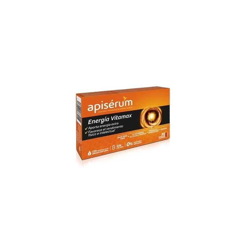 Apiserum Energia Vitamax Jalea Real 30 capsulas