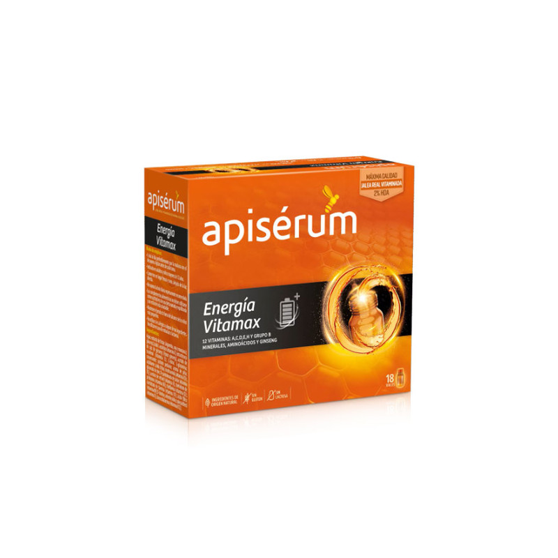 Apiserum Energia Vitamax Jalea Real 18 viales