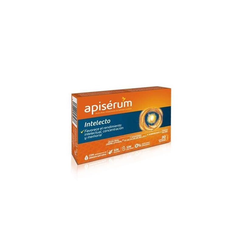 Apiserum Intelecto Jalea Real 30 capsulas