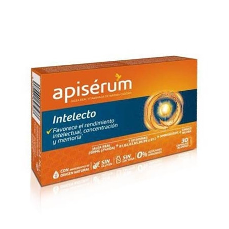 Apiserum Intelecto Jalea Real 30 capsulas