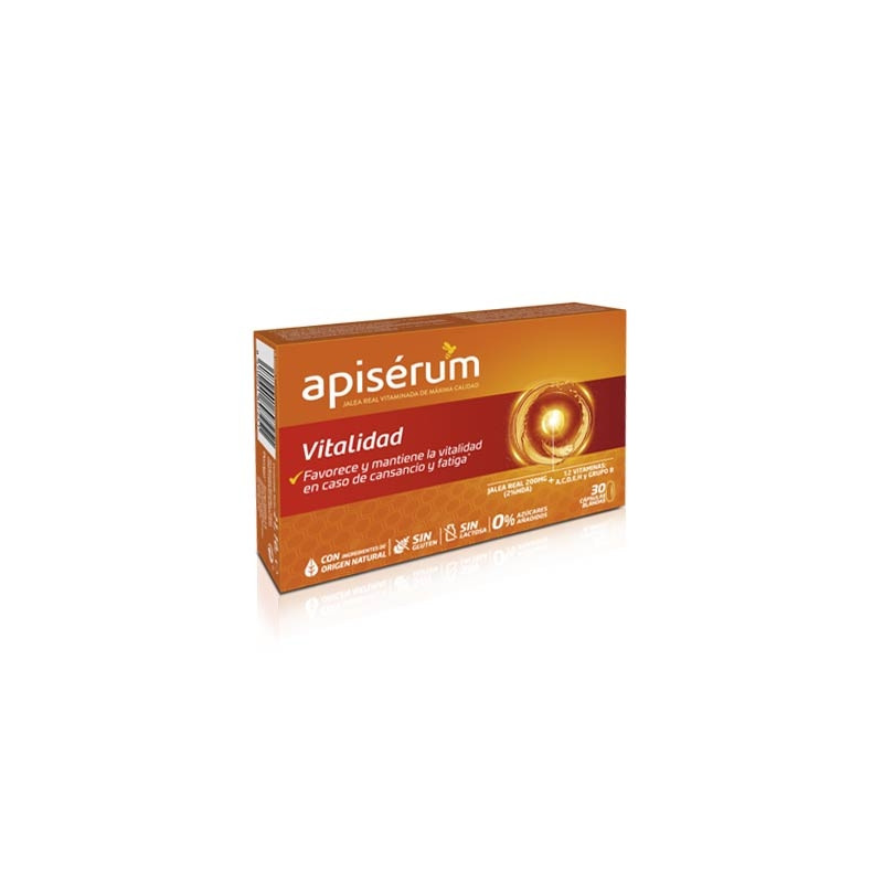 Apiserum Vitalidad Jalea Real 30 capsulas