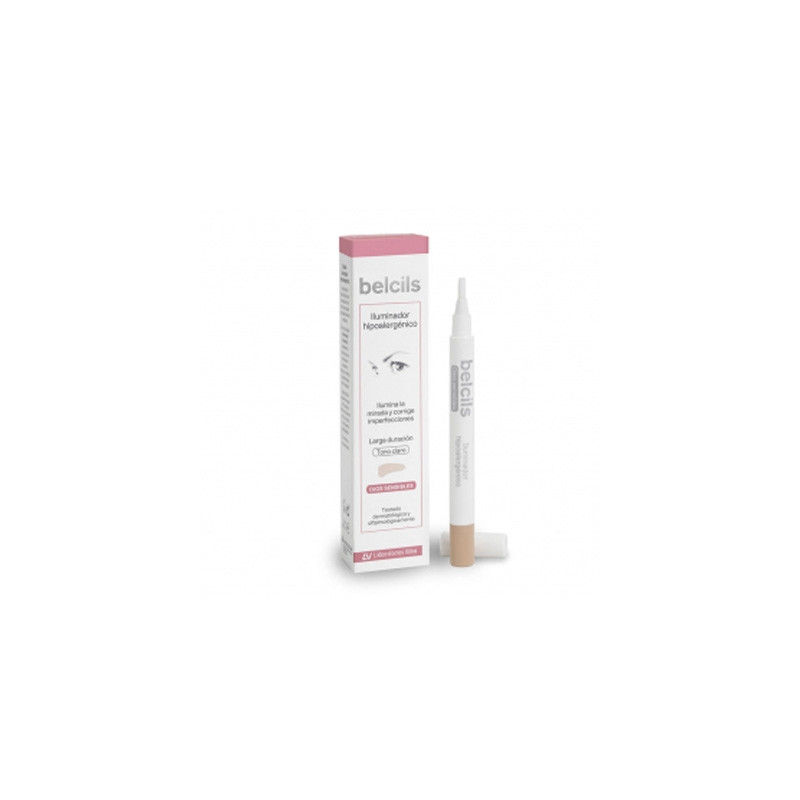 Belcils Pincel Iluminador Hipoalergenico Tono Claro Ojo Sensible