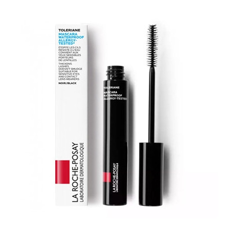 Toleriane Mascara Pestañas Waterproof Negro 7,4ml. La Roche Posay