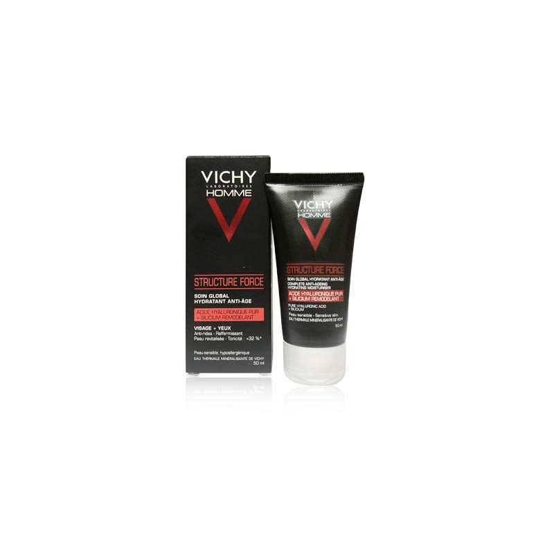 Vichy Homme Structure Force Tratamiento Global Antiedad 50ml