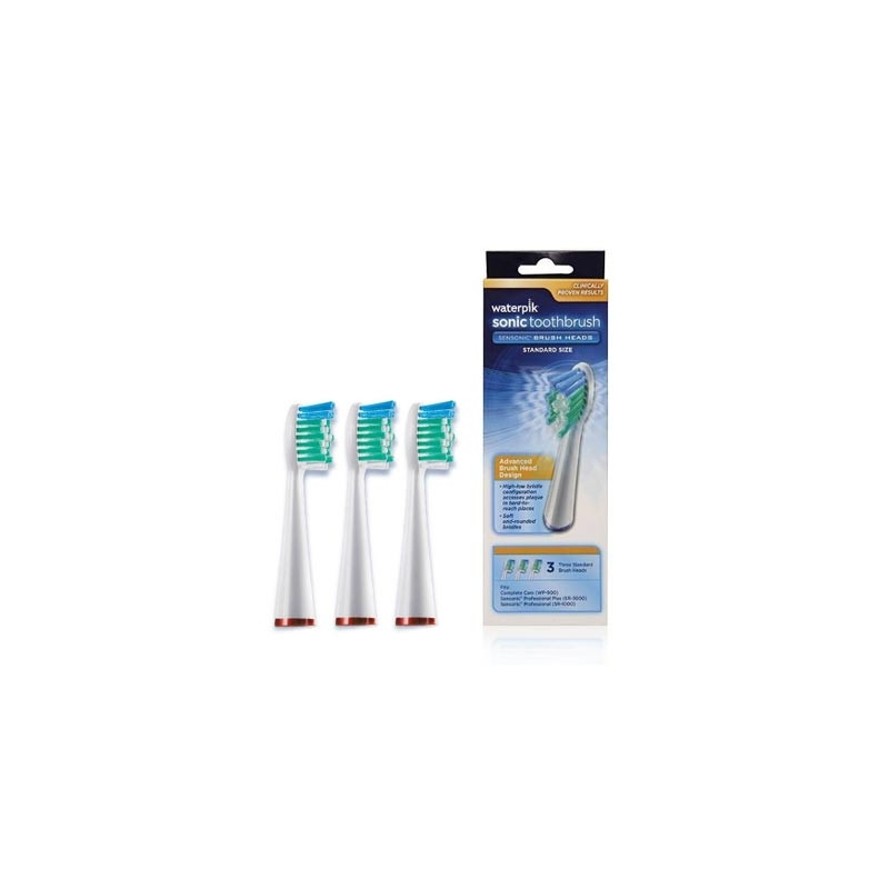 Waterpik Compact Recambio Cepillo Electrico 3 Uds