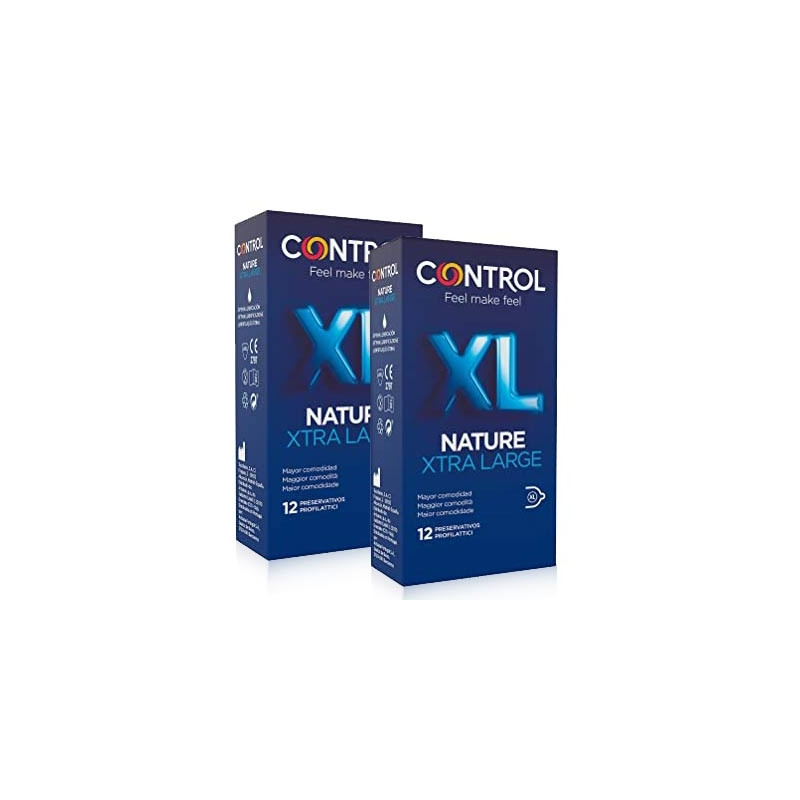 Control Preservativo Nature Xl Duplo 2x12 Uds