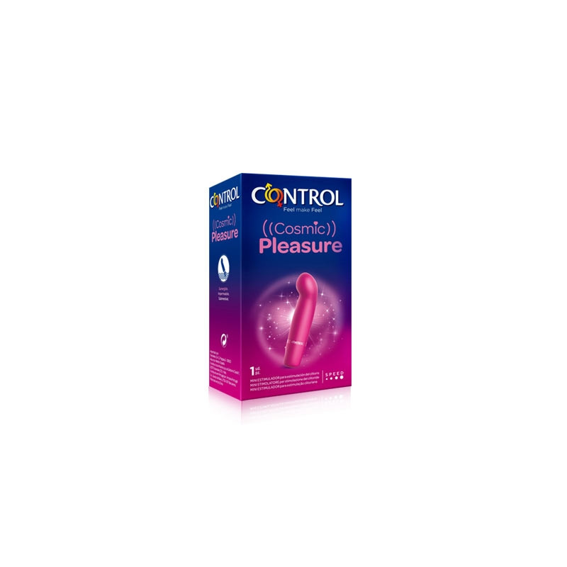 Control Pleasure Cosmic Mini Estimulador Vibrador 1 Ud