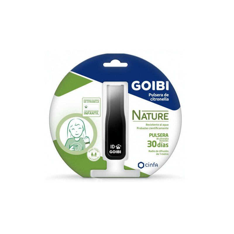 Goibi Pulsera Negra Citronella Radio Difusion Repelente Insectos