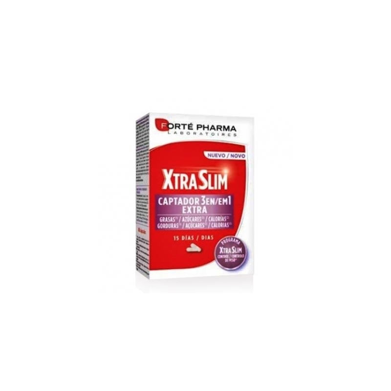 Forte Pharma Xtraslim Captador 3 en 1 Extra 60 Capsulas