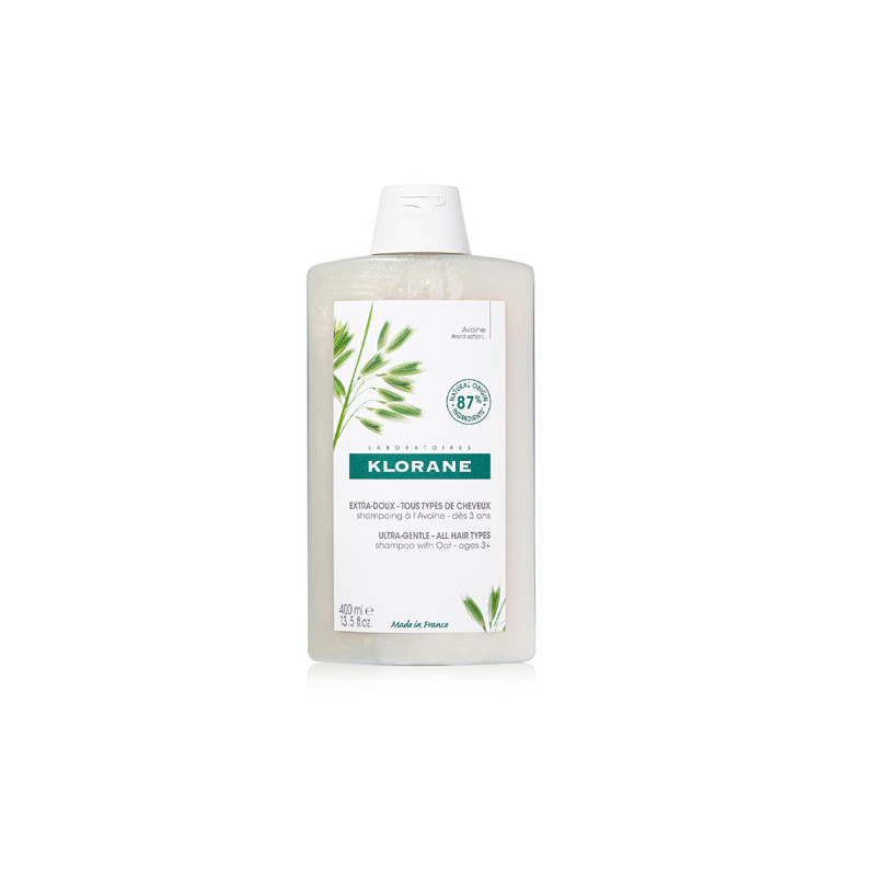 Klorane Champu Extrasuave a la Leche de Avena 400ml