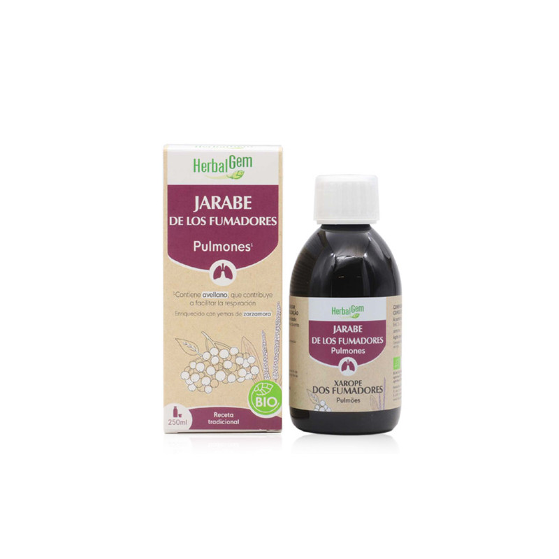 Herbalgem Bio Jarabe de los Fumadores Pulmones 250ml