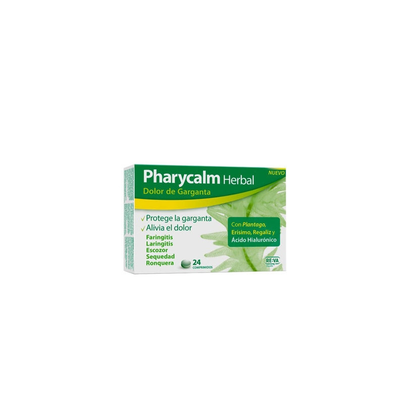 Pharycalm Herbalm Dolor de Garganta 24 Comprimidos