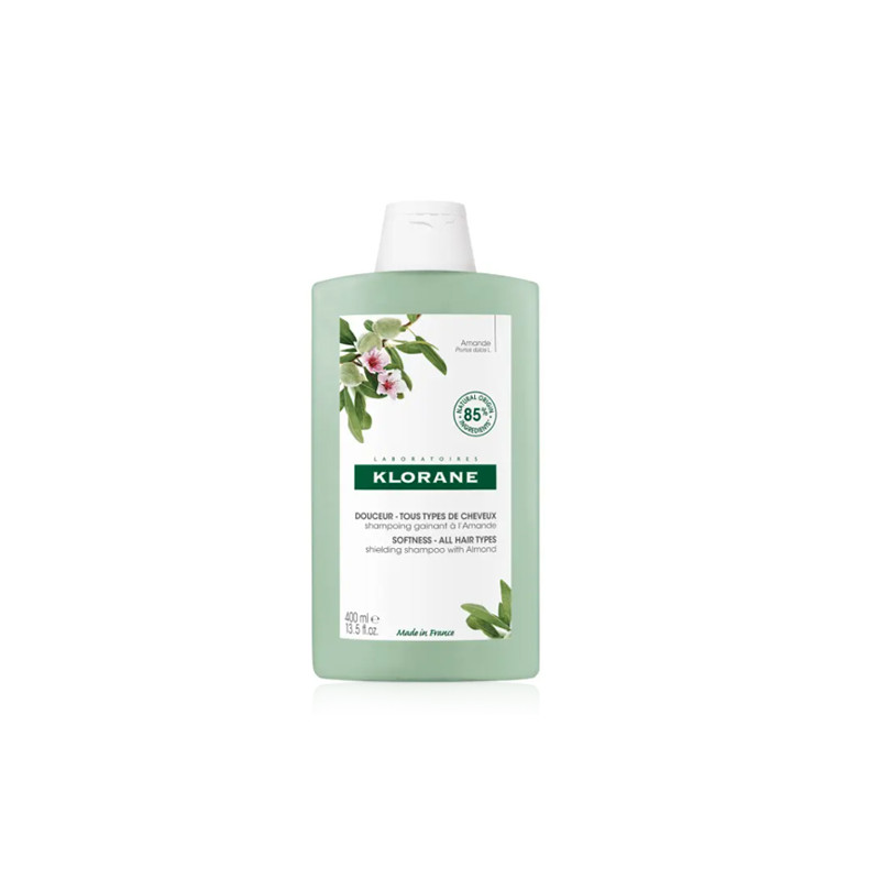 Klorane Champu Voluminador Leche Almendras 400ml