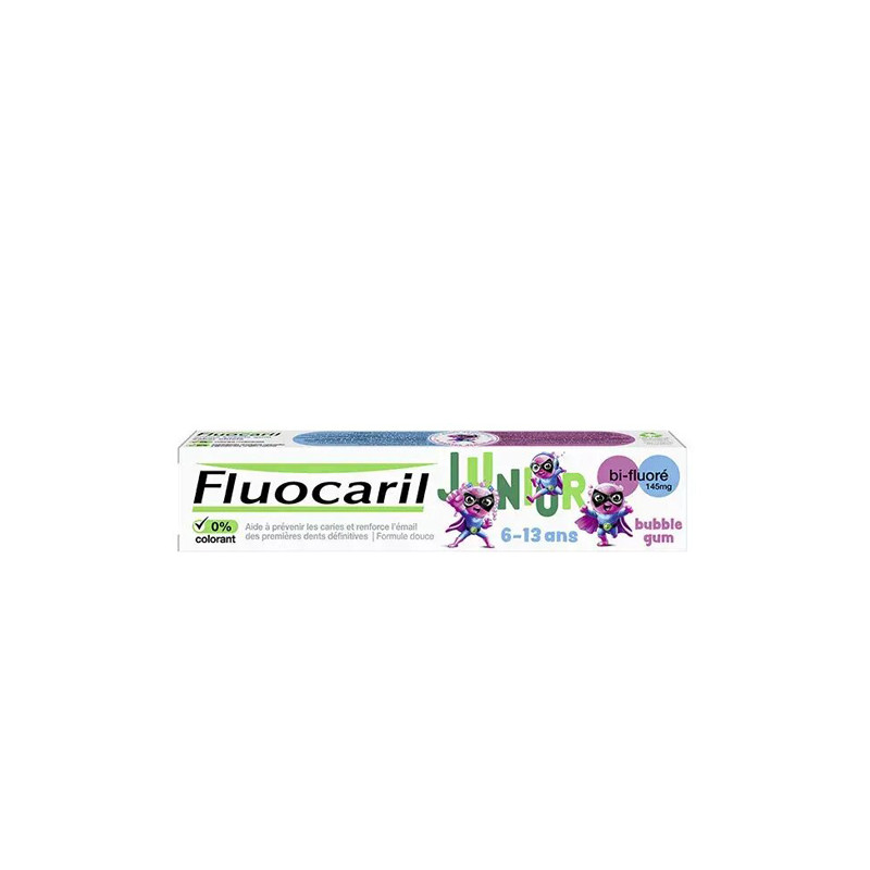 Fluocaril Junior 6-12 Años Gel Sabor Chicle 75ml