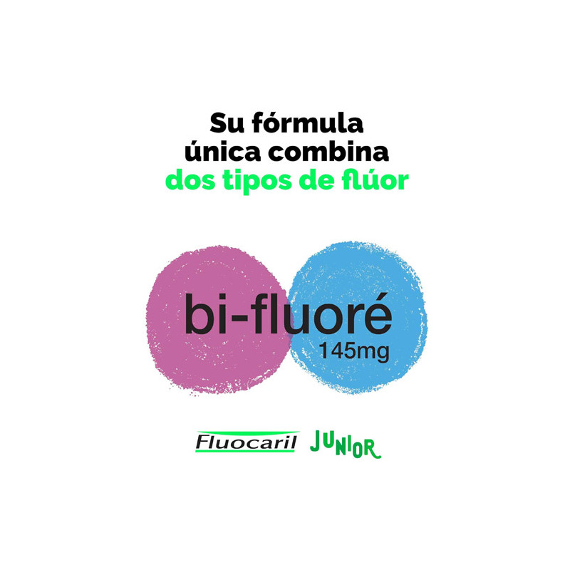 Fluocaril Junior 6-12 Años Gel Sabor Chicle 75ml