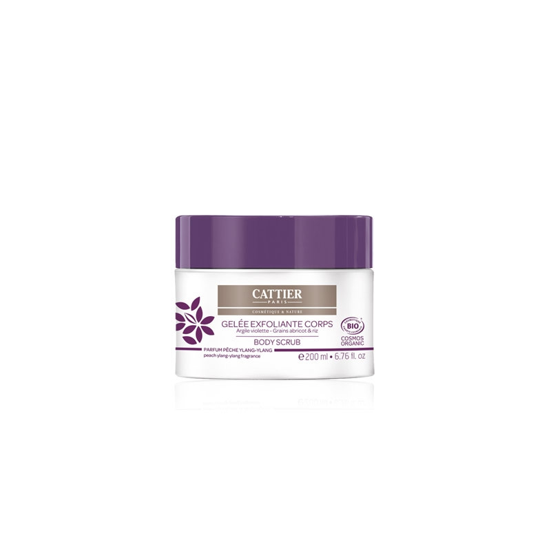 Cattier Gel Exfoliante Corporal Arcilla Purpura 200ml