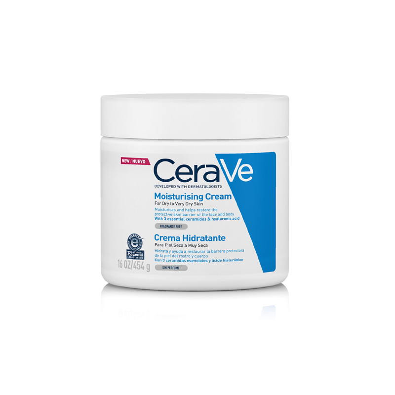 Cerave Crema Hidratante Piel Seca-Muy Seca 454gr
