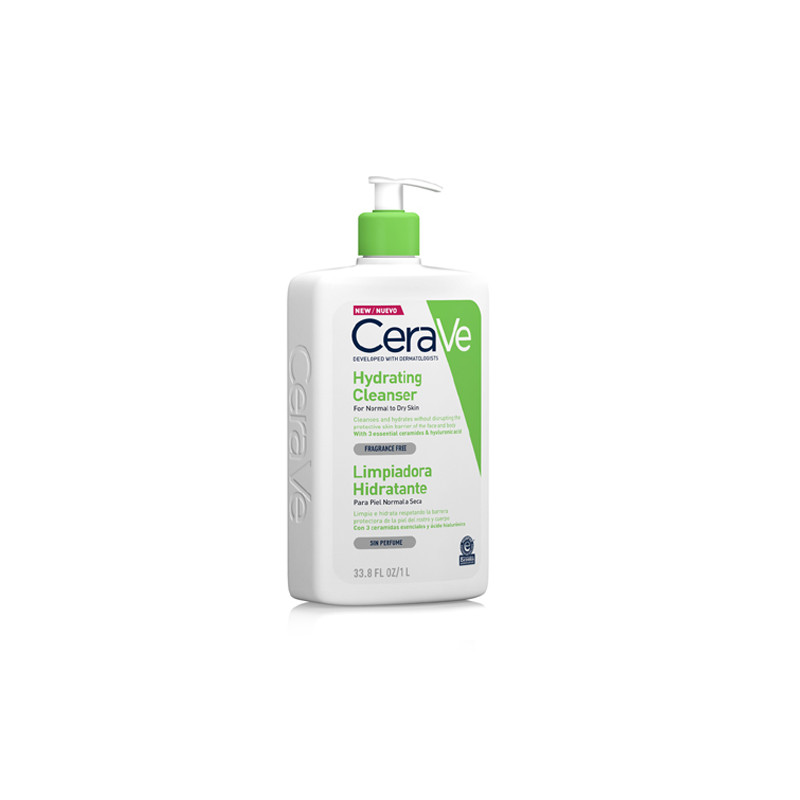 Cerave Crema Limpiadora Hidratante Piel Normal-Seca 1L