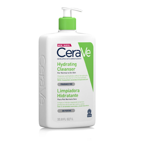 Cerave Crema Limpiadora Hidratante Piel Normal-Seca 1L