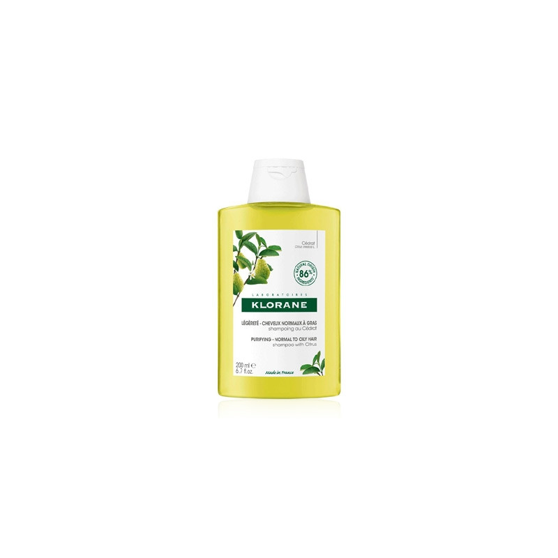 Klorane Champu Ligereza a la Pulpa de Cidra 200ml