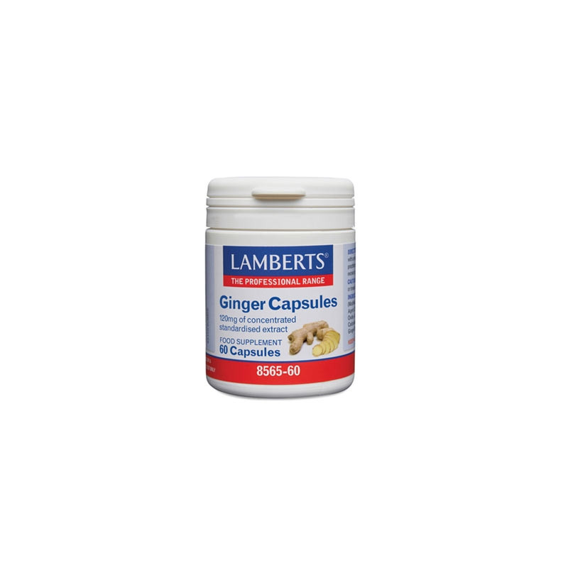 Lamberts Ginger Jengibre 60 Capsulas