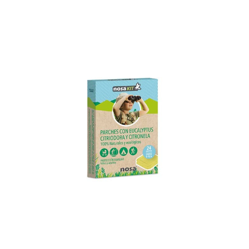 Nosa Kit Parches Repelentes Proteccion Familiar 24 Uds