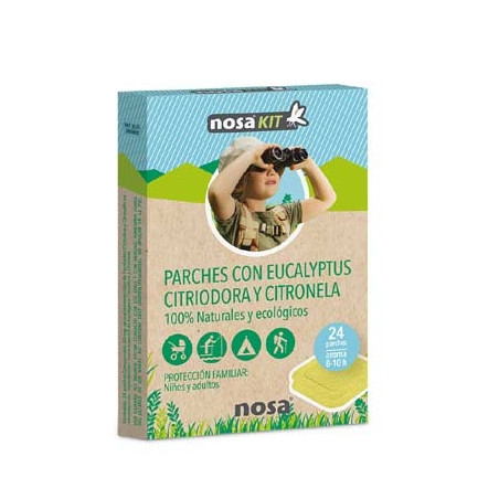 Nosa Kit Parches Repelentes Proteccion Familiar 24 Uds
