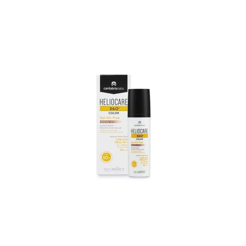 Heliocare 360º Color Gel Oil Free Solar Bronze Intenso Spf50+ 50ml