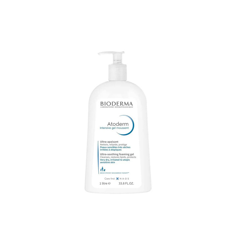 Bioderma Atoderm Gel Espumoso Ultracalmante Piel Atopica 1l