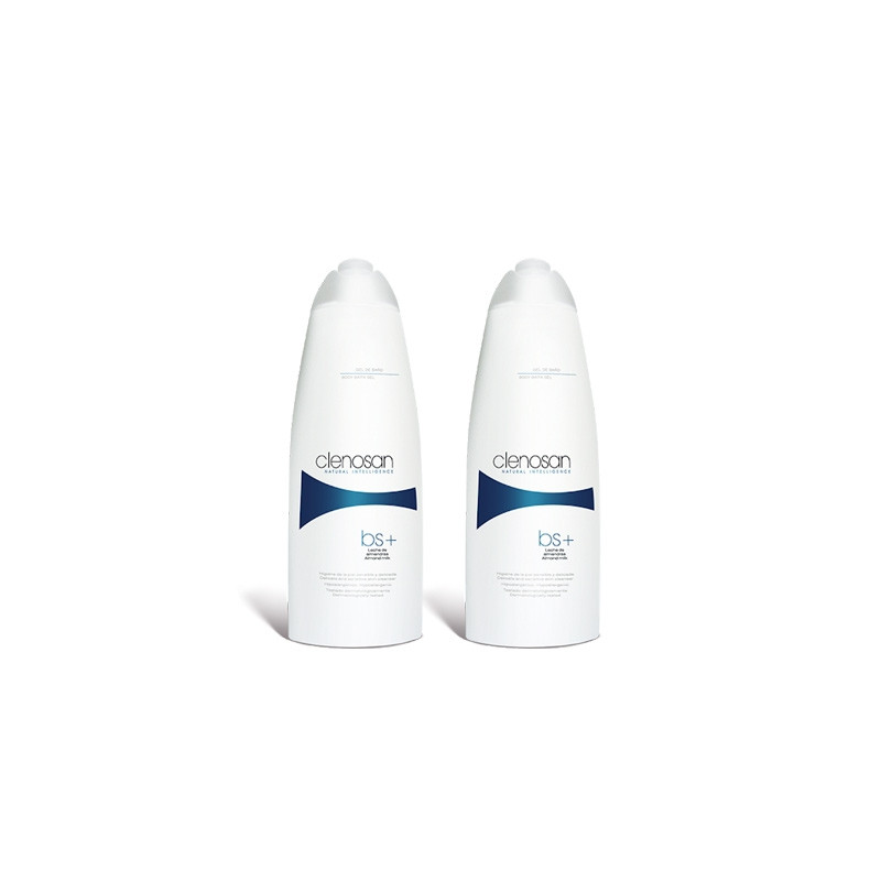 Clenosan Gel de Baño a la Leche de Almendras Duplo 2x750ml