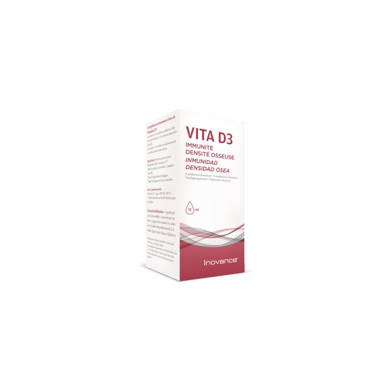 Inovance Vita D3+ Inmuidad Densidad Osea Gotas 15ml