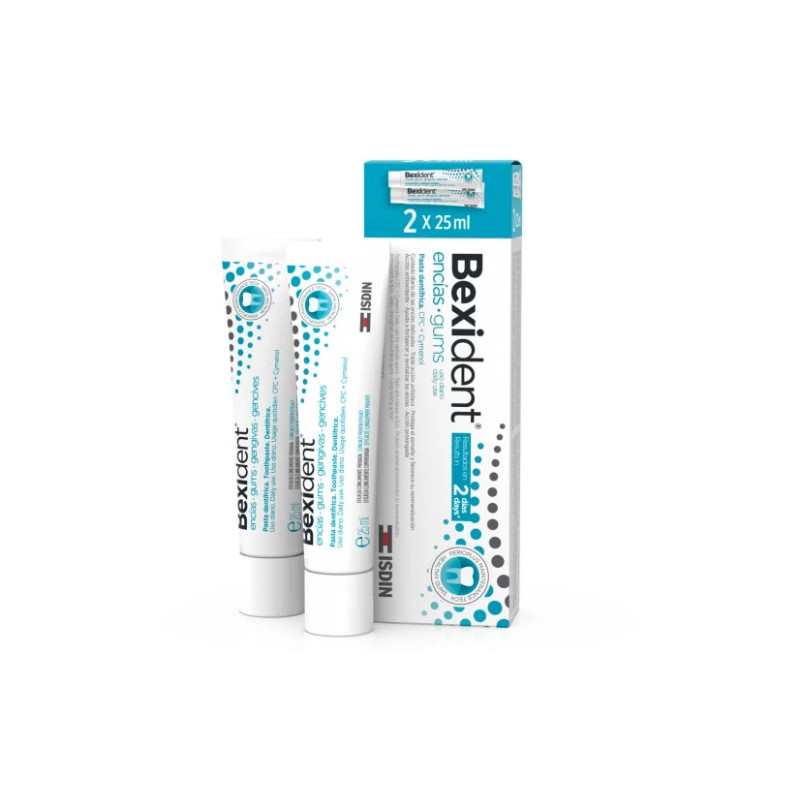 Bexident Encias Pasta Dental Duplo 2x25ml