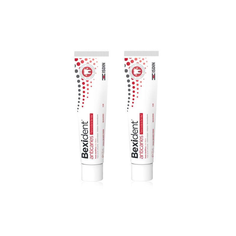 Bexident Anticaries Pasta Dental Duplo 2x25ml