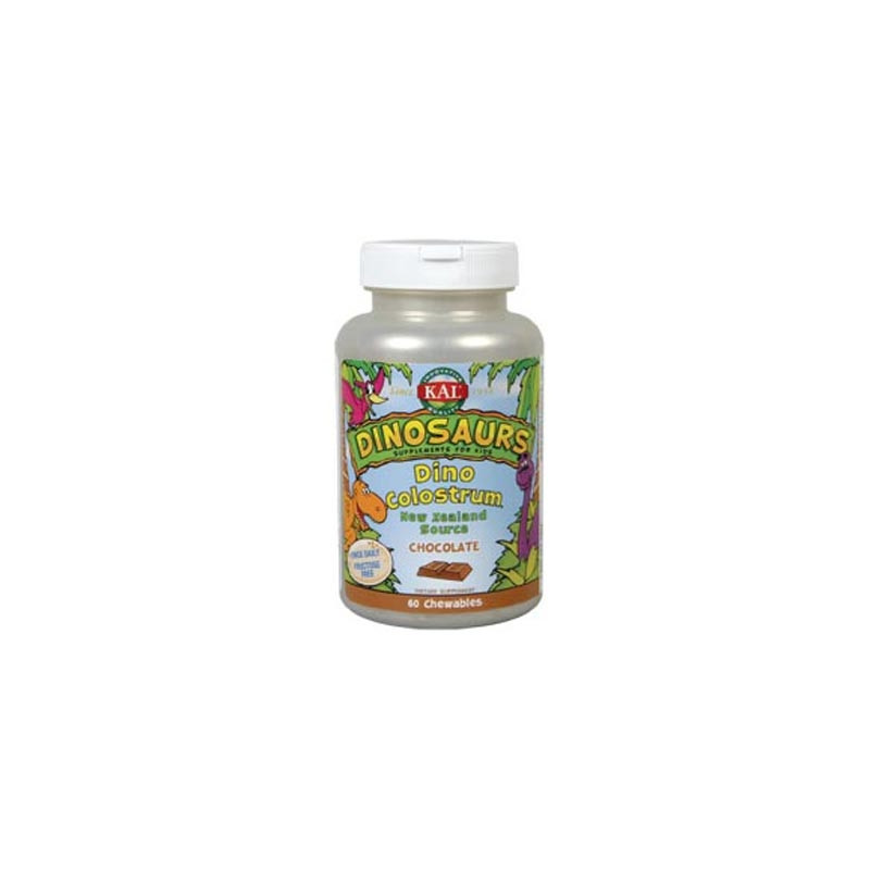 Dinosaurs Dino Colostrum Defensas Sabor Chocolate 60 Tabletas