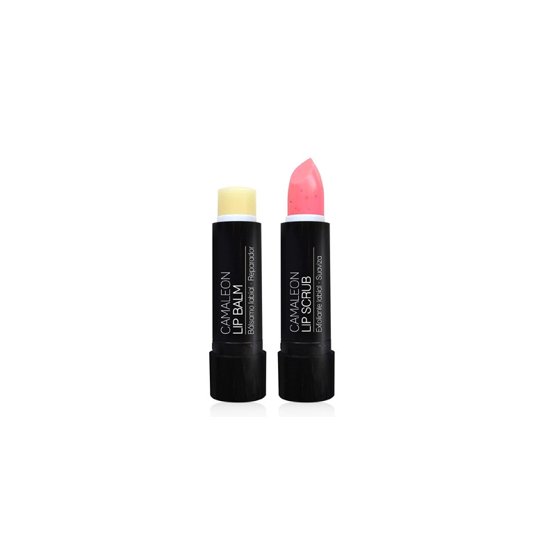 Camaleon Lip Scrub Exfoliante Labial 4gr + Balsamo Labial 4gr