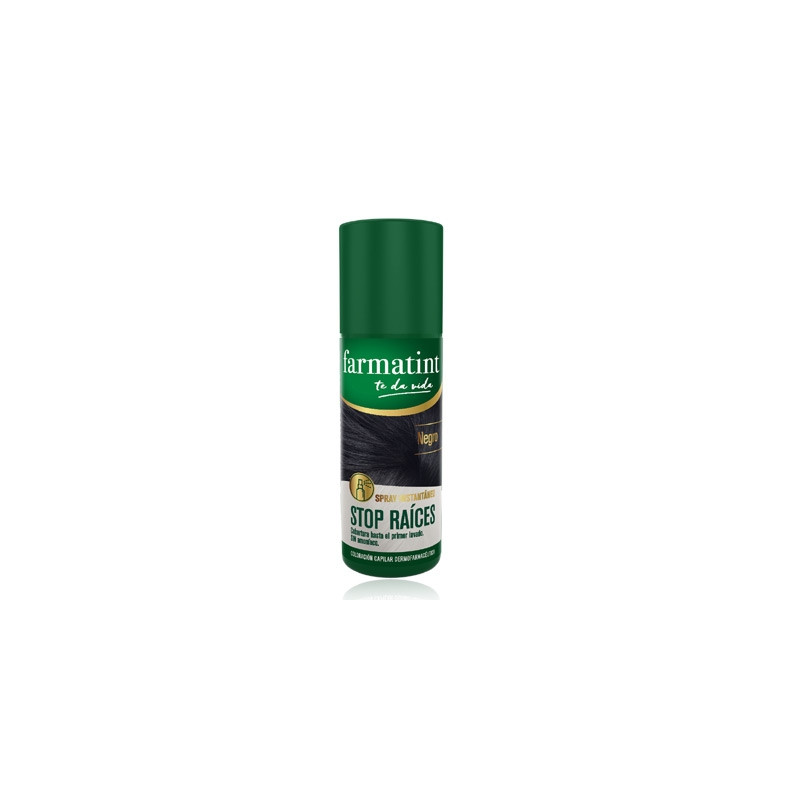 Farmatint Stop Raices Spray Instantaneo Negro 75ml
