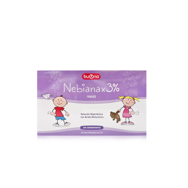 Buona Nebianax 3% Solucion Hipertonica Viales 20 Uds
