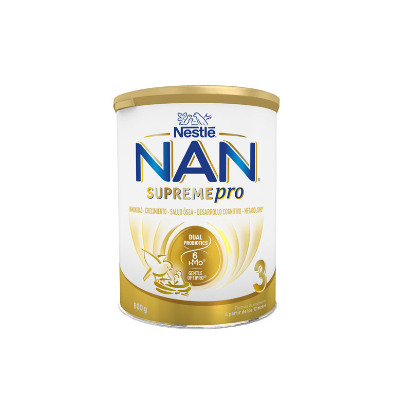 Nestle Nan SupremePro 3 Leche de Crecimiento 800gr