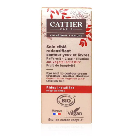 Cattier Contorno de Ojos y Labios Redensificante 15ml